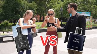 Bleu De Chanel Eau De Parfum vs Creed Absolu Aventus (Fragrance Battle Womens Reactions)