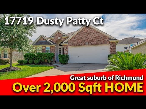 17791 Dusty Patty Ct, Richmond, TX home video tour