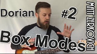 BOX MODES #2 - Dorian Scale Guitar Lesson