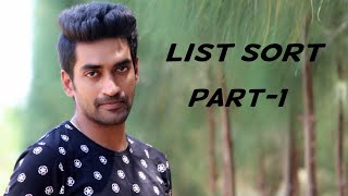 List Sort Part-1
