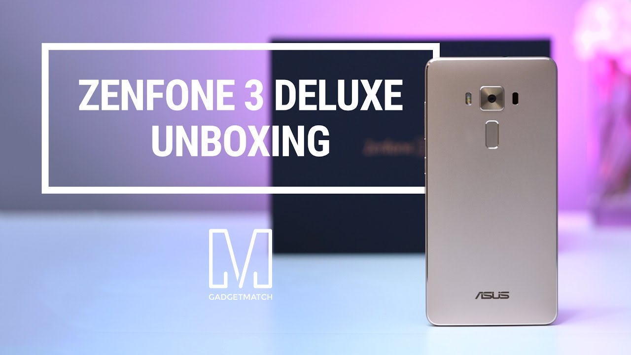 Asus Zenfone 3 Deluxe - Unpacking!