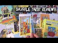 BEST MODERN TAROT DECK!! 🔮😱✨  SHUFFLE TAROT Deck By Deckstiny Review & Flip through