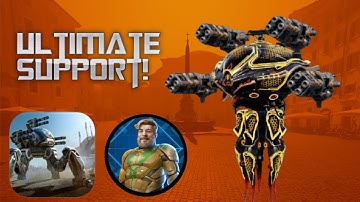 LONG RANGE SUPPORT! 4X TITAN SLAYERS WITH EQUALIZER ULTIMATE NODENS! (War Robots)