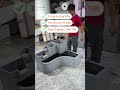 Hoàn Thiện Xong Bể Cá Composite #shorts #composite #chaucaycomposite #becacomposite #xuongcomposite