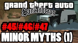 GTA SA | Minor Myths #1 | Ghost Vortex, Cave Monster & Desert Ranger