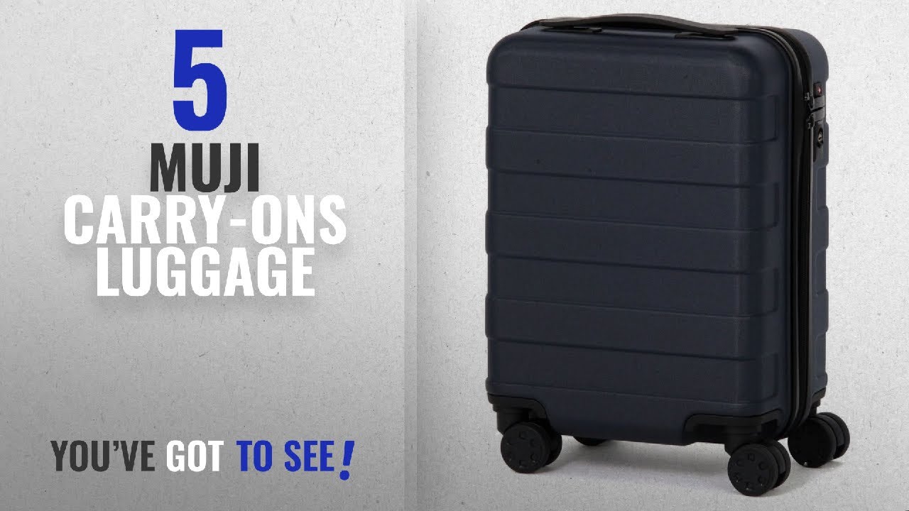 Muji Carry-Ons Luggage [2018]: Muji Suitcase Hard carry 19L Navy Blue ...