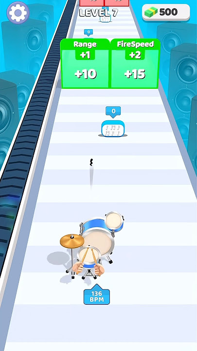 The Drum Shooter Run Level 7 #shorts