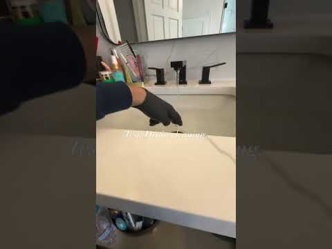 After our drain cleaning service, all is dry.No more clogs, just a clear goodbye. #licensedplumber