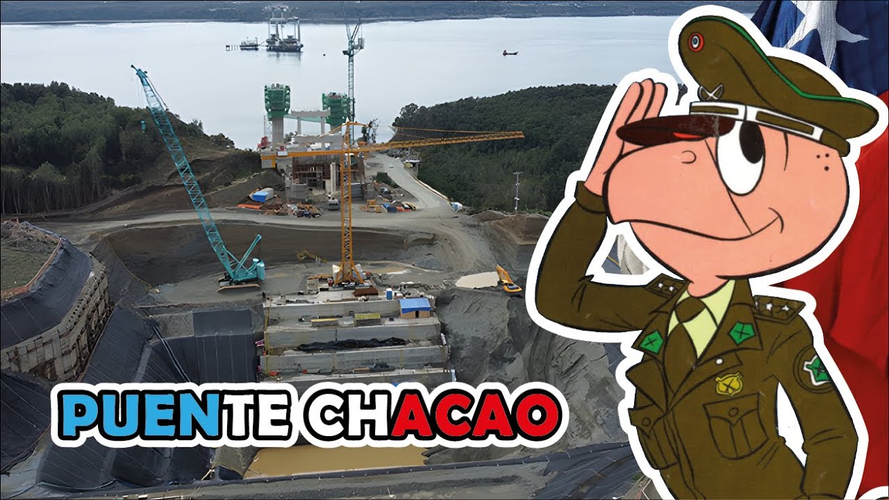 Así se está construyendo el Puente Chacao