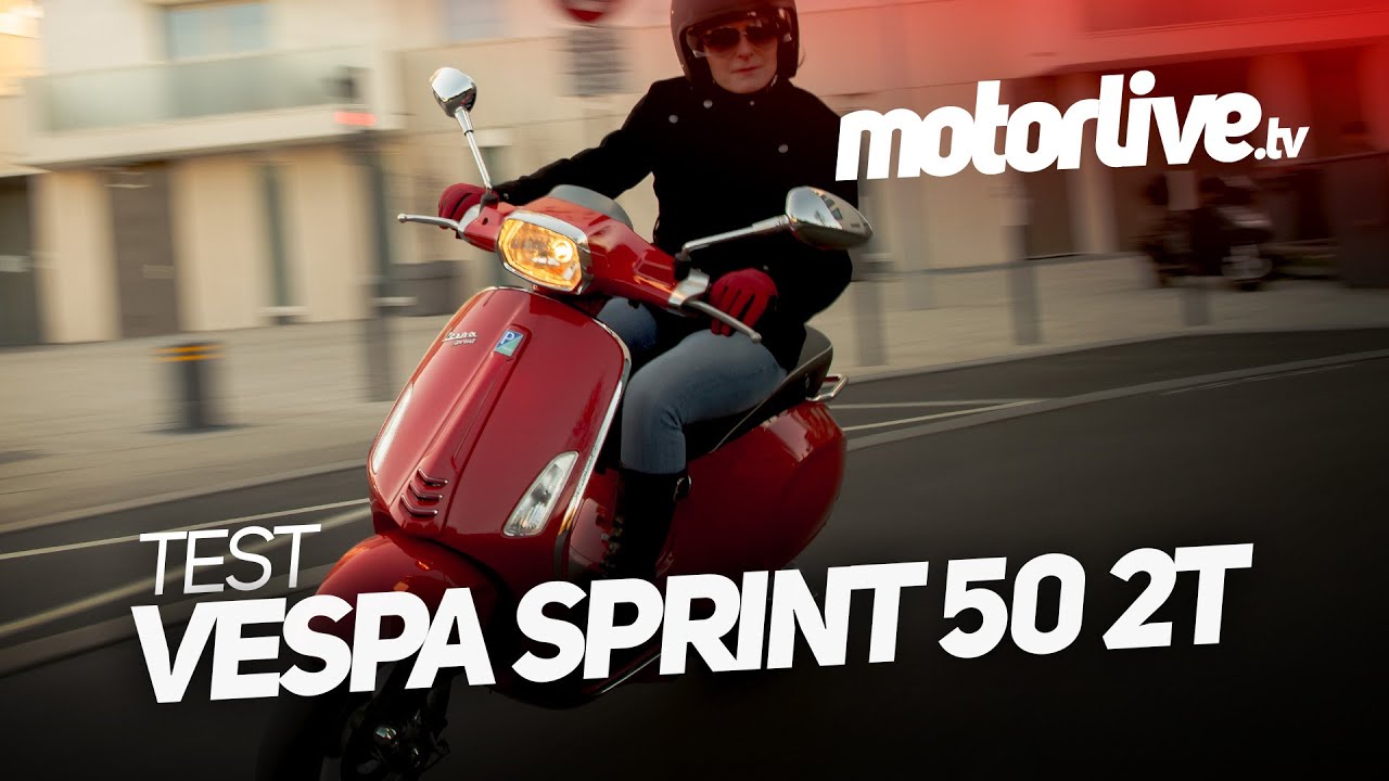 TEST  VESPA SPRINT 50 2T 