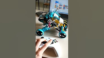 Driving a SPIKE Prime Space Rover using the XBOX controller