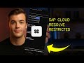 How To Resolve Restricted API Access On SAP Cloud 2026 (EASY GUIDE)