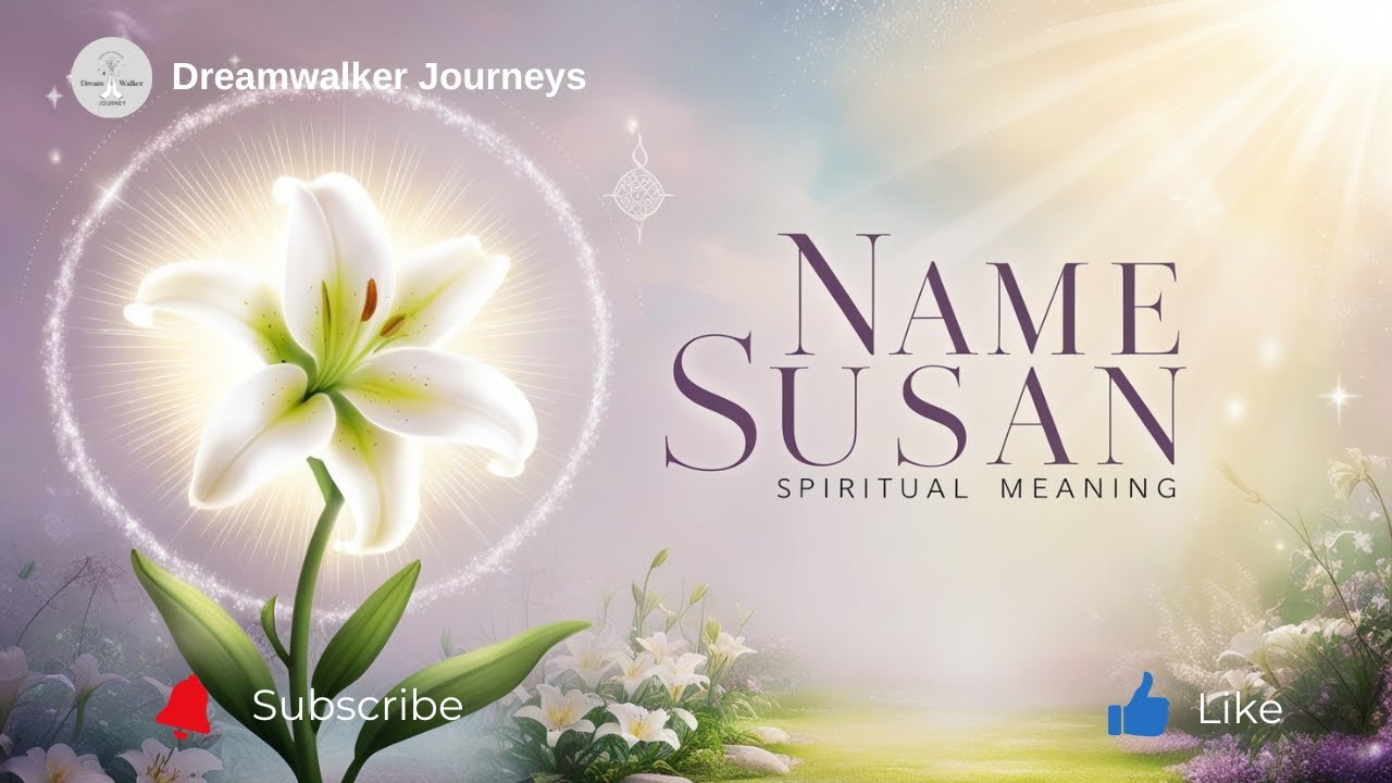 Spiritual Meaning of the Name Susan | Purity, Grace & Hidden Symbolism