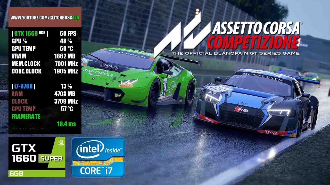 Assetto Corsa Competizione | GTX 1660 Super 6GB + i7-6700 + 16GB RAM ...