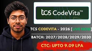 Registration Started For TCS CodeVita - 2026 | Biggest Mass Hiring | Free Resources | Complete Guide