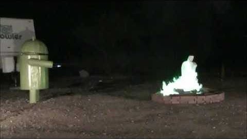 Android Flamethrower vs Apple (2nd view)