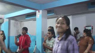 #Learning to,...the dance step...dance by# Bikash khatka&#Samser Tamang