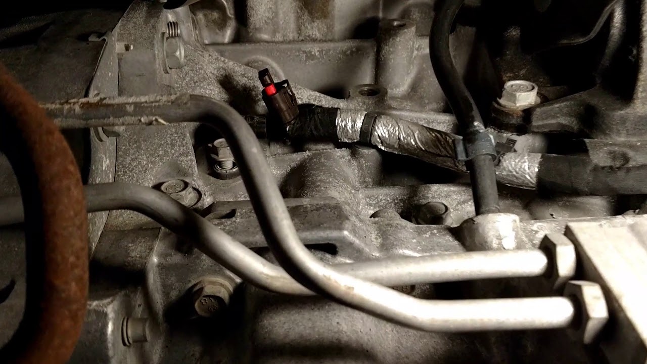 Jeep Wrangler  crank position sensor replacement - YouTube