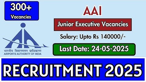 AAI ATC New Vacancy 2025 AAI ATC 2025 Notification OUT | AAI ATC Syllabus, Salary, Qualification