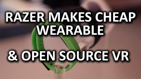 Razer Nabu X Wearable & OSVR Open Source VR Headset - CES 2015