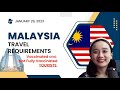 April 2023 malaysia entrytravel requirements for all citizens including filipinos dee m