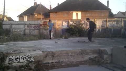 Frontside flip ledge