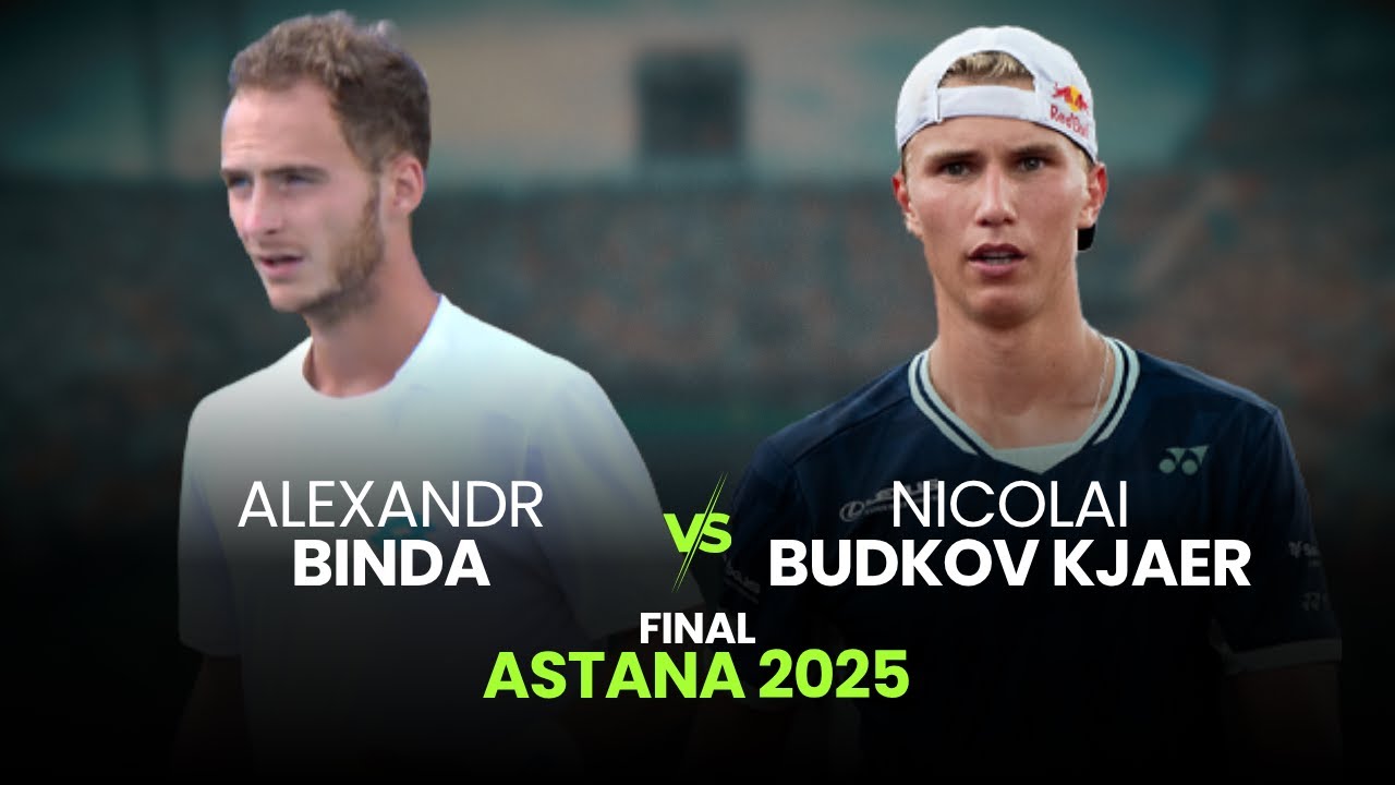 Alexandr Binda vs Nicolai Budkov Kjaer | Astana 2025 FINAL | ATP Highlights