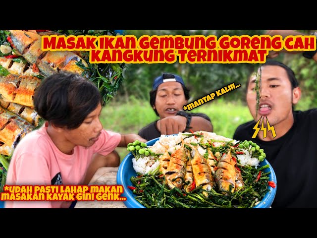 CAH KANGKUNG + IKAN GEMBUNG GORENG TEPUNG MENU AKHIR BULAN YANG MAKNYUS…‼️ class=