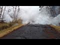 Kilauea eruption in Leilani Estates Doghouse House May 10th 2018 6:35 am