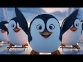 Carrera de Hielo de los Cinco Pingüinos Felices 🐧 Canciones Infantiles y Rimas para Niños y Bebés
