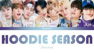 Stray Kids (스트레이 키즈) - Hoodie Season [Color Coded Han_Rom_Eng] Resimi