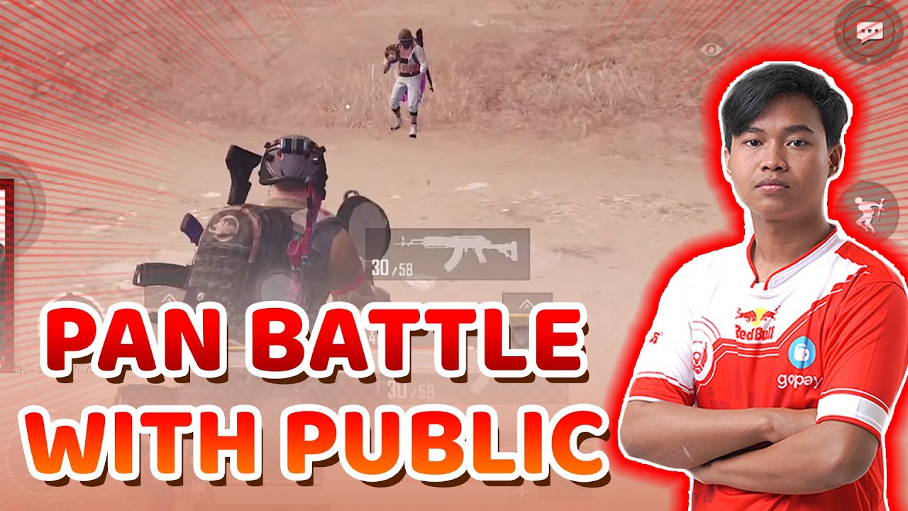 KETEMU PEMAIN PUBGM LAMA -  AUTO PAN BATTLE | Redfacen Gaming
