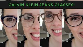Calvin Klein Jeans Glasses Lookbook