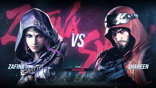 Tekken 8 : Zafina vs Shaheen Intense Battle on PC. High Quality | 4K | GamePlay