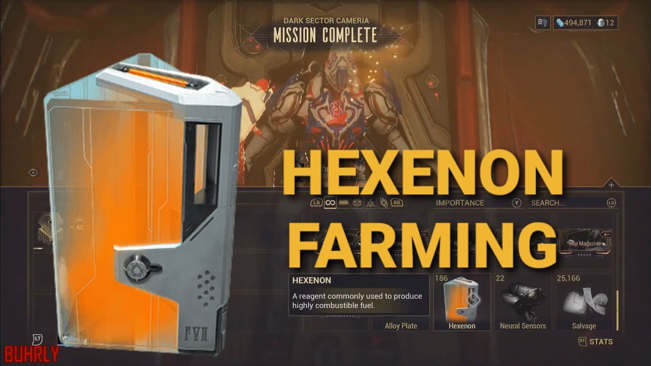 Warframe Where to Farm HEXENON Guide! (2 Locations) YouTube