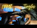 Asmr  allzoomed scalp scratching with nails  picking whiteheads  blowing  brushing away