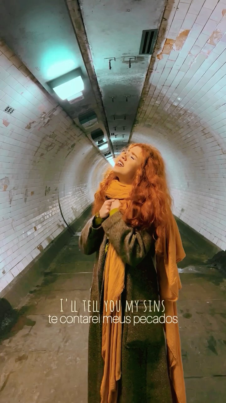 take me to church in a tunnel with natural echo