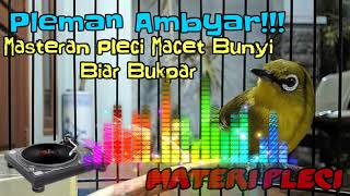 Terapi Pleci Males Bunyi #plemanAmbyar