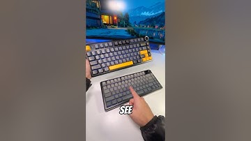 I tried the new Aula F75 Max.. #customkeyboard #mechanicalkeyboard #keyboard #aula