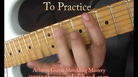 Neo Classical Legato Lick - Harmonic Minor Run