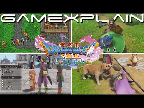 10 Minutes of Dragon Quest XI S Gameplay! 2D Mode, Past DQ Worlds, New Music, & More (Switch)