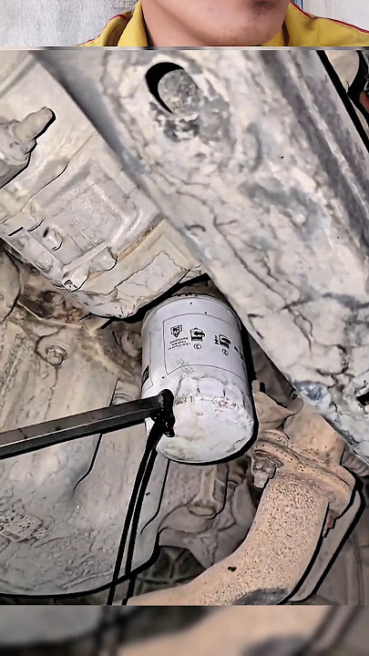 remove the oil filter