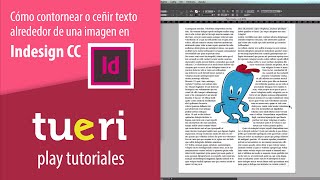 Cómo contornear o ceñir texto alrededor de una imagen en Indesign CC screenshot 2