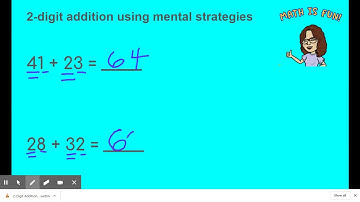 2-Digit Addition Using Mental Math