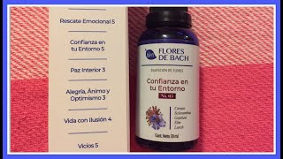 Flores de Bach Blen 🌸 Confianza en tu entorno