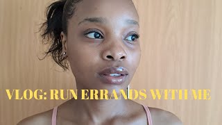 VLOG WITH ME || LET'S RUN ERRANDS || SOUTH AFRICAN YOUTUBER #roadto200