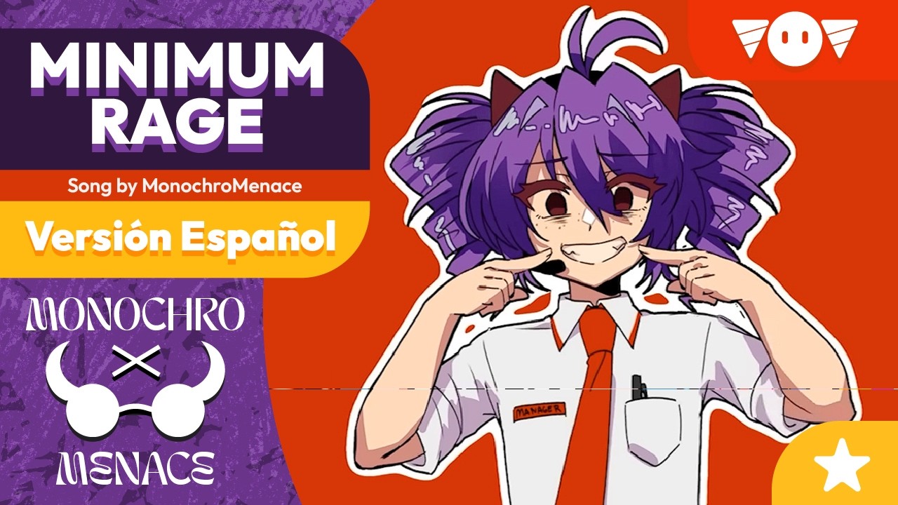 Minimum Rage Teto MINIMUM RAGE Cover Español ft. Kasane Teto | MonochroMenace - YouTube