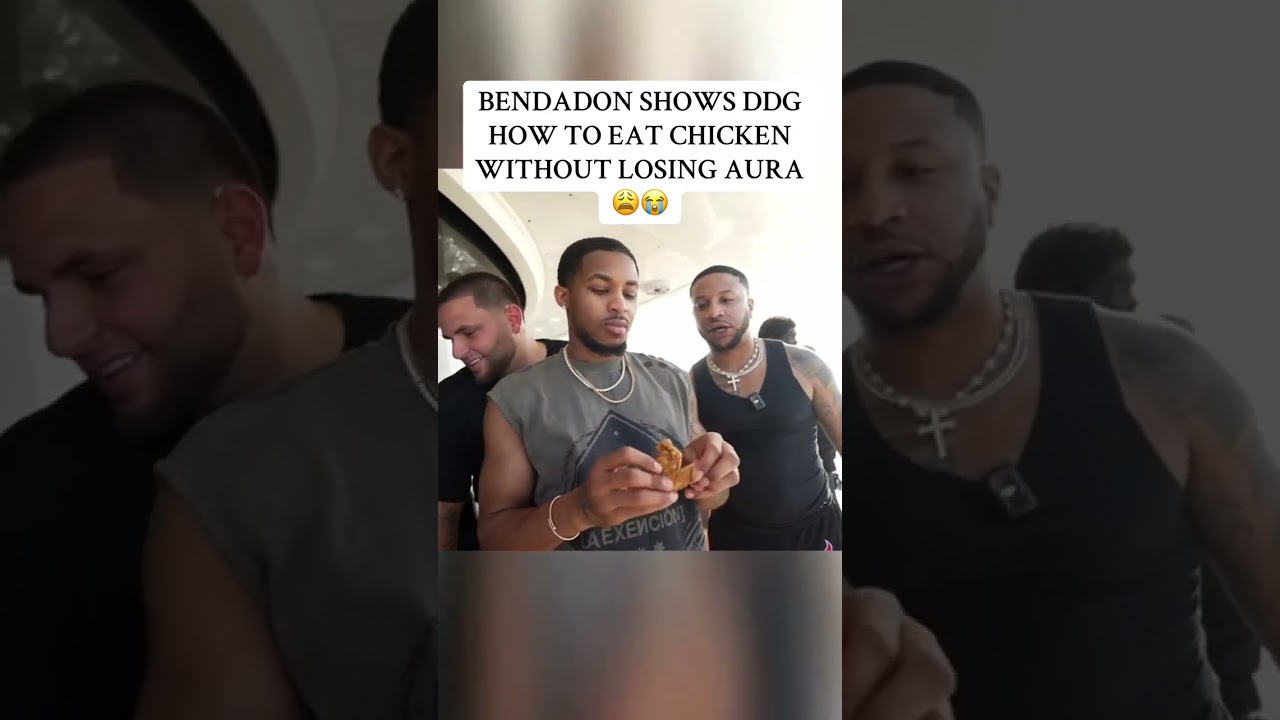 Bandadon teaches DDG how to eat chicken 