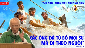 Thứ Năm, Thánh Lễ Tuần XXII Thường Niên - Năm A - 07/09/2023