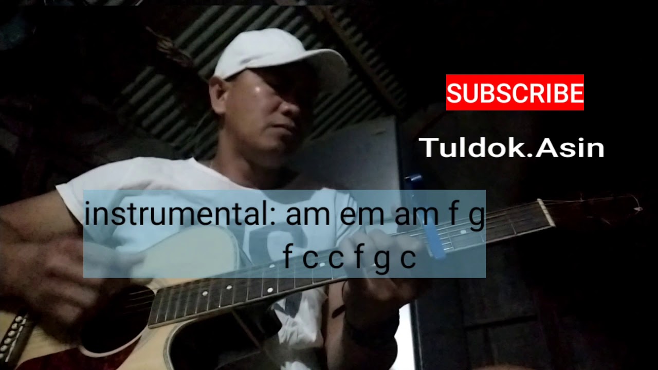 Tuldok Asin Guitar Chords Cover Lyrics - YouTube
